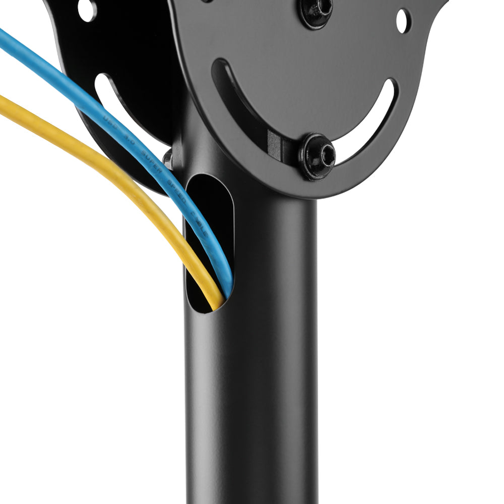 Swivel & Tilt Ceiling Mount Bracket for Flat LCD/LEDs - Fits Sizes 23-43 inches - Maximum VESA 200x200