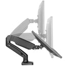 Desktop Display Mount, Full Motion, Dual Screen, VESA 100x100 (17-32 inch)