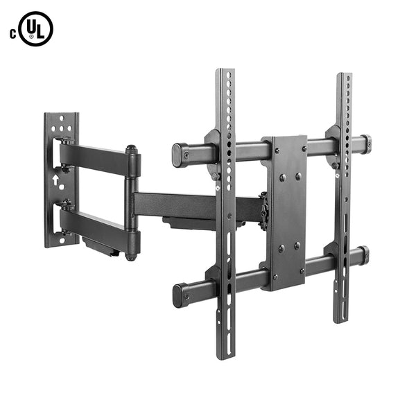 Full Motion TV Wall Mount Bracket for Flat and Curved LCD/LEDs Fits Sizes 32 to 55 inches - Maximum VESA 400x400