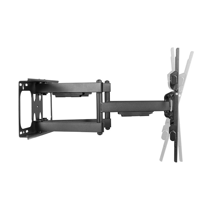 Full Motion Mount TV Wall Mount Bracket for Flat and Curved LCD/LEDs - Fits Sizes 37 to 90 inches - Maximum VESA 600x400