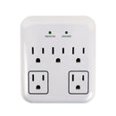 5 Outlet Power Tap - 900J Surge Protection - White