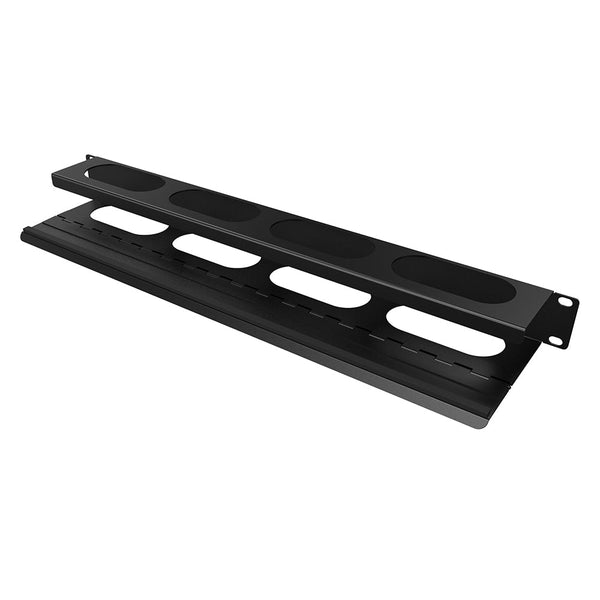 Hammond 19 inch Horizontal Cable Manager - 1U Hinged