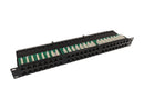 48-Port CAT6 Patch Panel, 19" Rackmount 1U - 110 Punch-Down