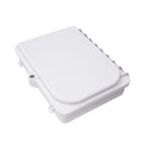 Outdoor 1-port Plastic Fiber Terminal Box with SC/APC Simplex Coupler - IP65 - White