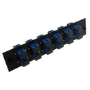 Loaded Adapter Panel with 12x Simplex SC/UPC Singlemode (Non-LGX) - Black