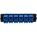 Loaded LGX Adapter Panel with 12x Simplex SC/UPC Singlemode - Black