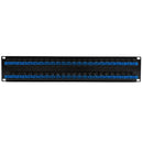 48 Port LC/LC Singlemode 9u Duplex Patch Panel - 19" Rackmount 2U