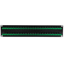 48 Port LC/LC APC Singlemode 9u Duplex Patch Panel - 19" Rackmount 2U