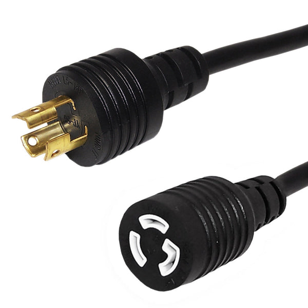 L5-15P to NEMA L5-15R Power Cable - SJT