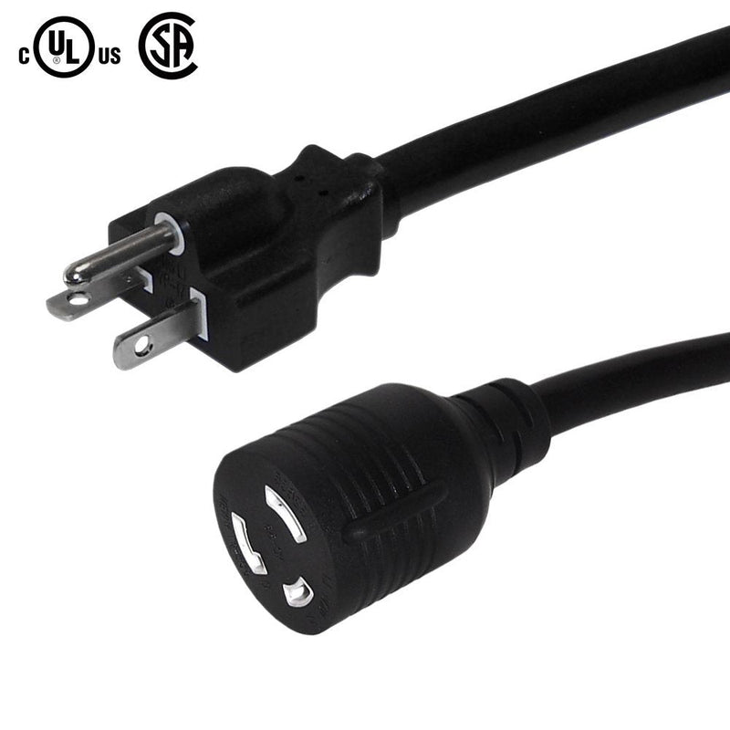 5-20P to NEMA L5-30R Power Cable - SJT