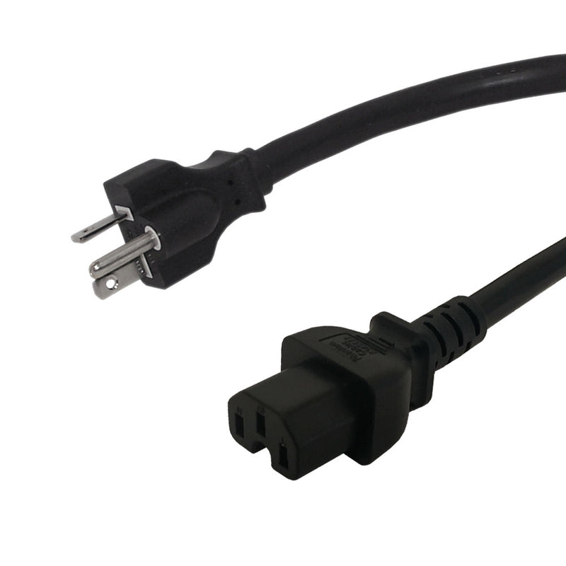 NEMA 6-20P to IEC C15 Power Cable - SJT