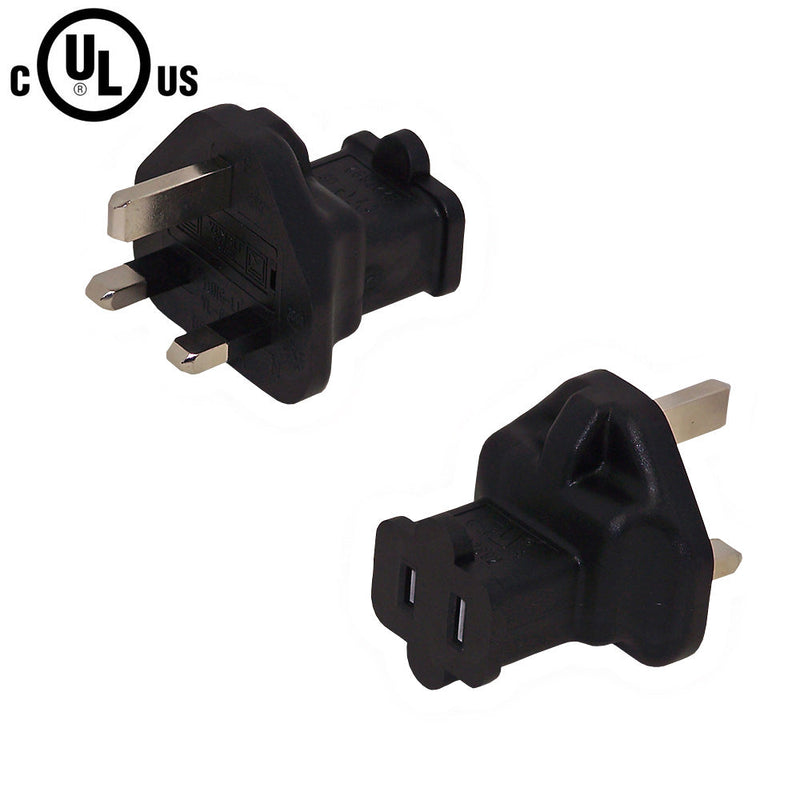 BS1363 UK Male to 1-15R Power Adapter