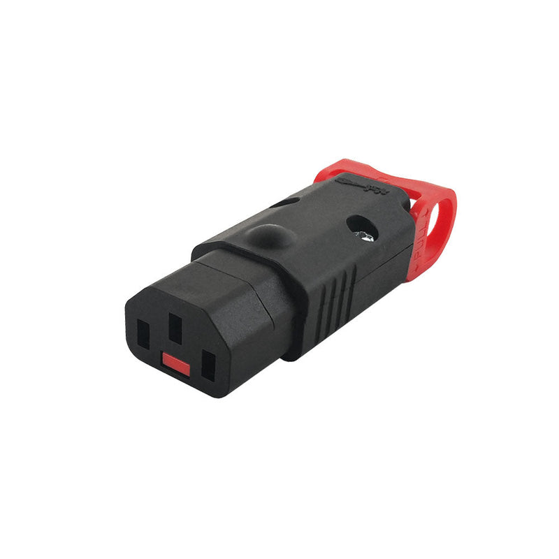 C13 Locking Power Cord Connector - Screw On IEC-Lock Part