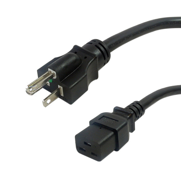 Hospital Grade 5-20P to C19 Power Cable - SJT