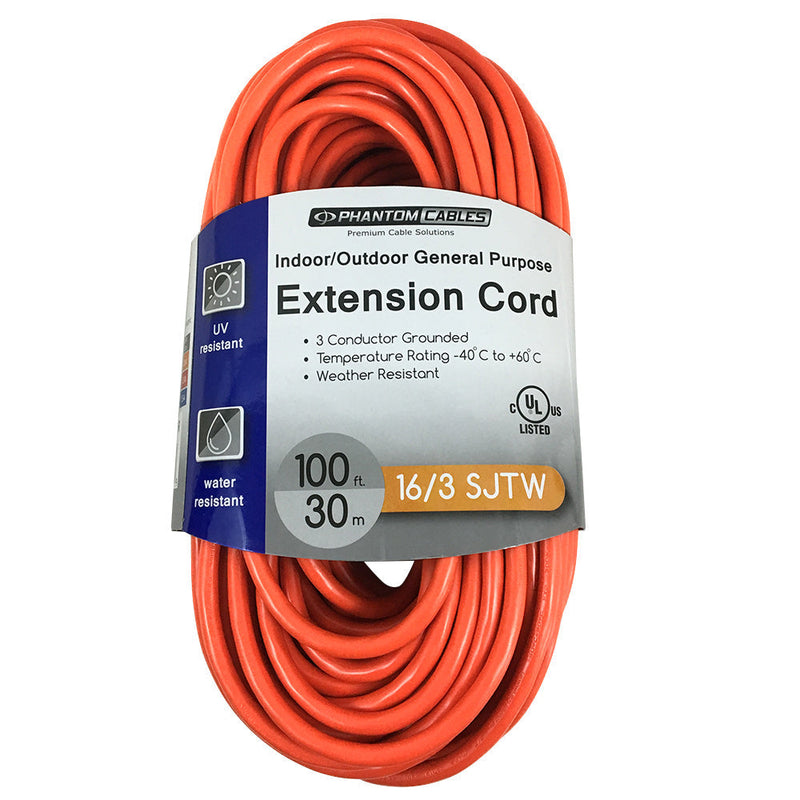 General Purpose Indoor/Outdoor Extension Cord 5-15P to 5-15R - SJTW