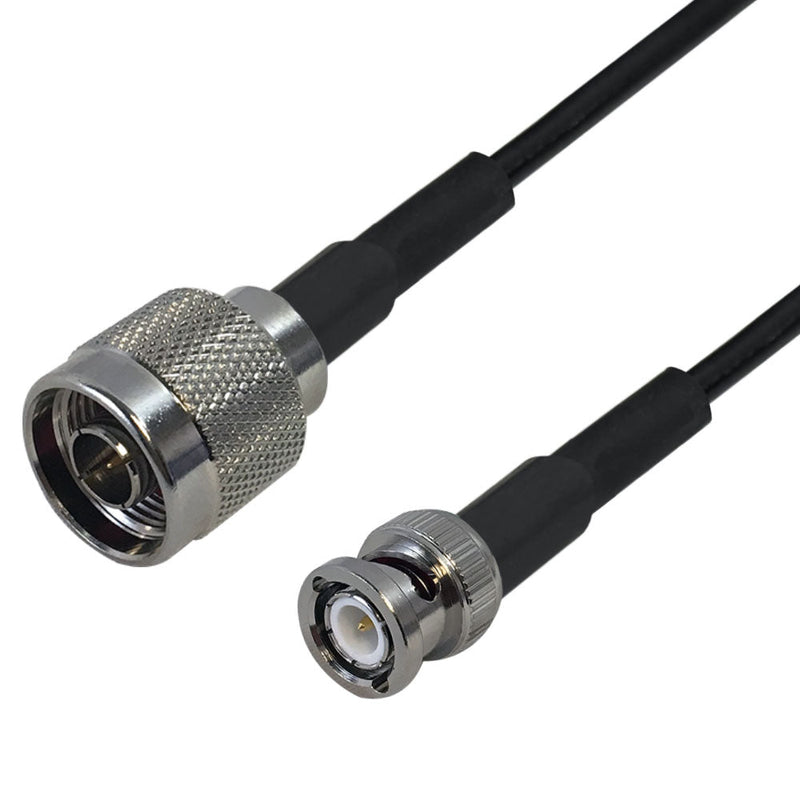 LMR-240 N-Type to BNC Male Cable