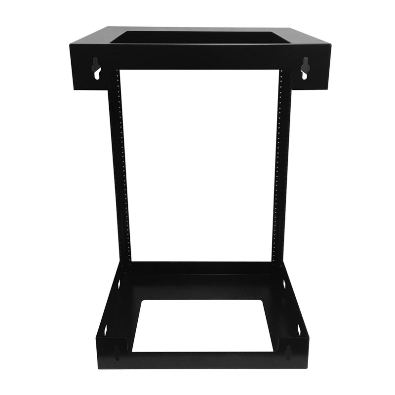 19 inch Open Frame Wall Mount Rack - 18 inch Depth - 15U