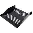 19 inch Front Mount Vented Shelf (18 inch Depth) - 2U