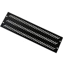 Blank Filler Panels - Black 3U - Vented