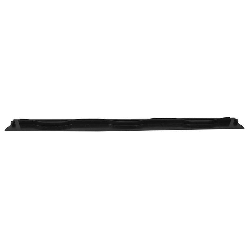 19 inch Plastic Blank Filler Panels - Black 1U