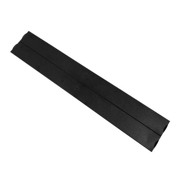 19 inch Plastic Blank Filler Panels - Black 2U