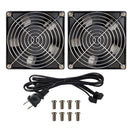 Fan Kit for RM-500 Series Wall Mount Cabinets - Low Decibel 28dBa - 55 CFM - Pair