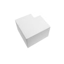 Right Angle for 50mm x 50mm Raceway - White