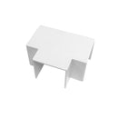Tee for 50mm x 50mm Raceway - White