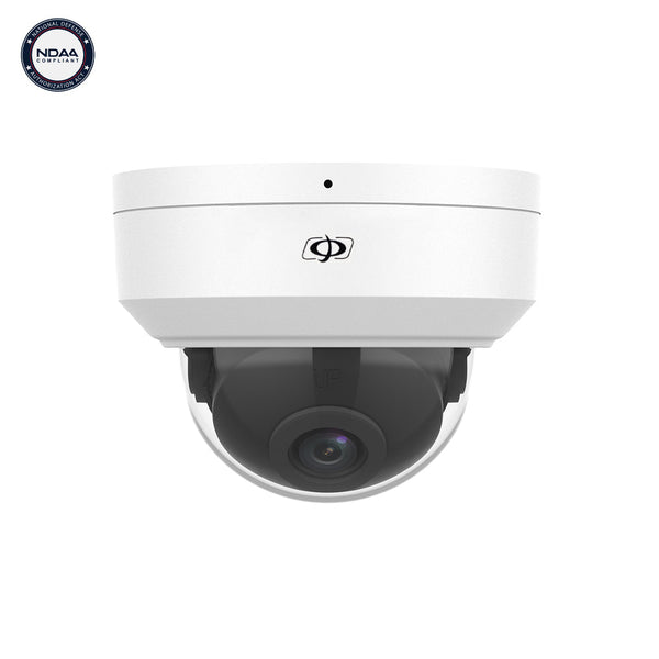 8MP Dome IP Camera - Fixed Lens - IR - Microphone - IK10 IP67 Rated