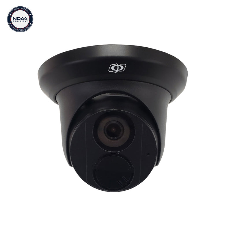 8MP Turret IP Camera - Fixed Lens - IR - Microphone - IP67 Rated