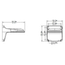 Wall Mounting Bracket for IP Dome Cameras - White