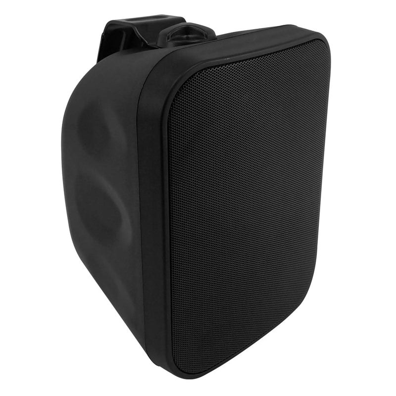5.25 Inch Indoor/Outdoor Wall Mounted Speaker Single 70V/100V 120W Max IP56 Rated - Black