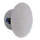 6.5 inch Coaxial Frameless Commercial Ceiling Speakers (Single) - 70V/100V - 100W Max - UL2043 Plenum Rated