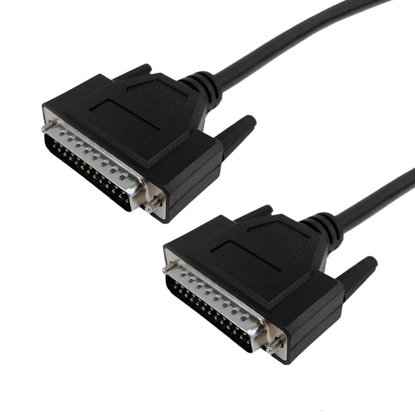 to DB25 Male Serial Cable - Straight-Through