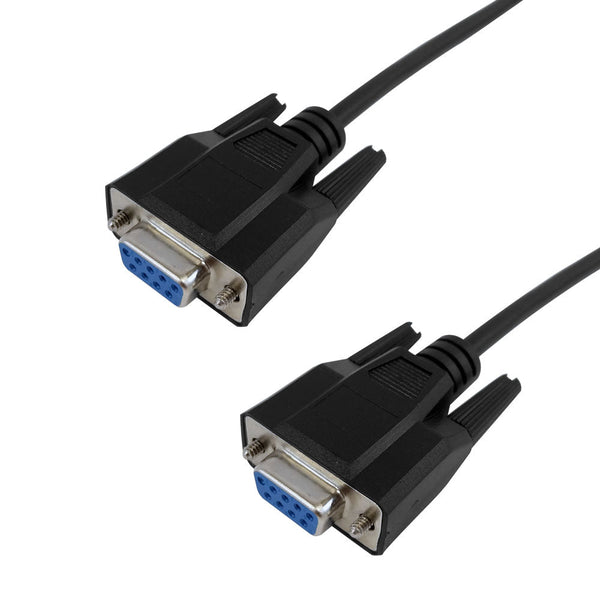 to DB9 Female Serial Cable - Null-Modem