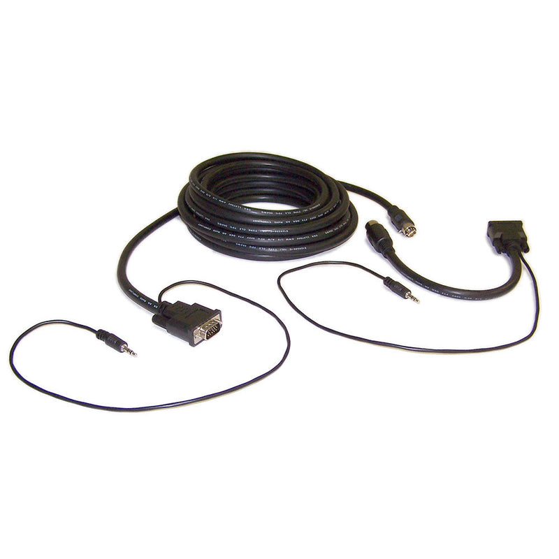 150ft SVGA Disconnecting Cable HD15 M/M + 3.5mm Audio CL2/FT4
