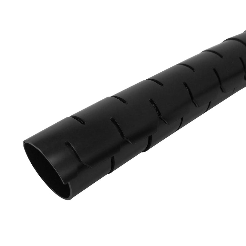 5m 1.25 inch Split Spiral Wrap - Black