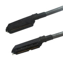 Premium Phantom Cables Telco 50 Cat5e 90-Degree Male to 90-Degree Female