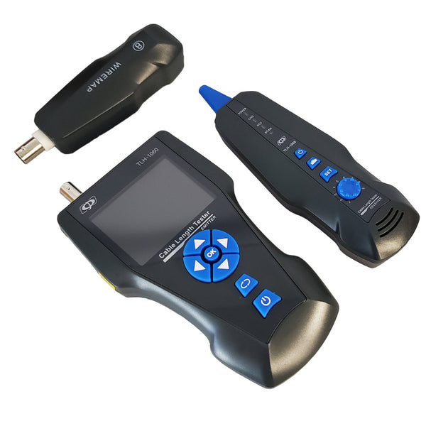 Network Cable Tester Wire Tracer for BNC, RJ11, RJ12 & RJ45 - 8 Remotes