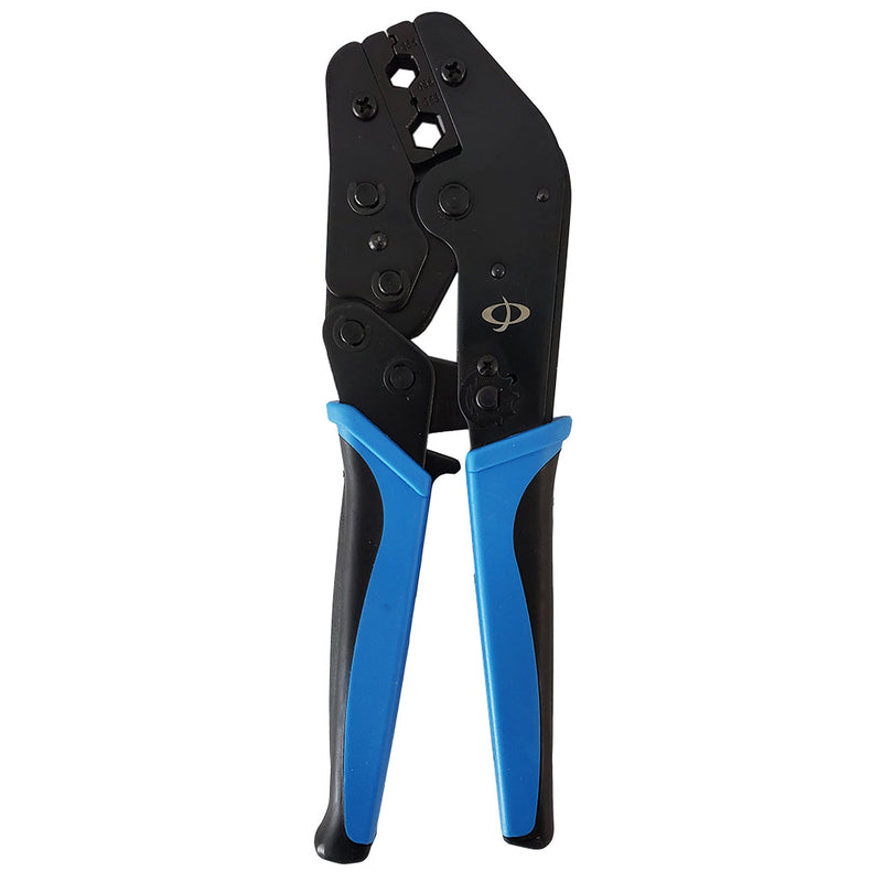 Professional Ratcheting Crimp Tool for RG59 & RG6 Cable .256"/.068"/.295"