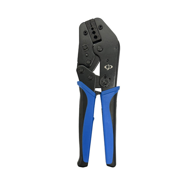 Professional Ratcheting Crimp Tool for RG174 & LMR-100 Cable (.040"/.042"/.068"/.128"/.178"/.197")