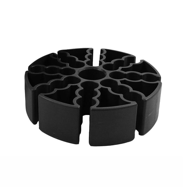 Cable Comb Organizer for CAT Cables Diameter 5.1mm to 7.5mm - Black