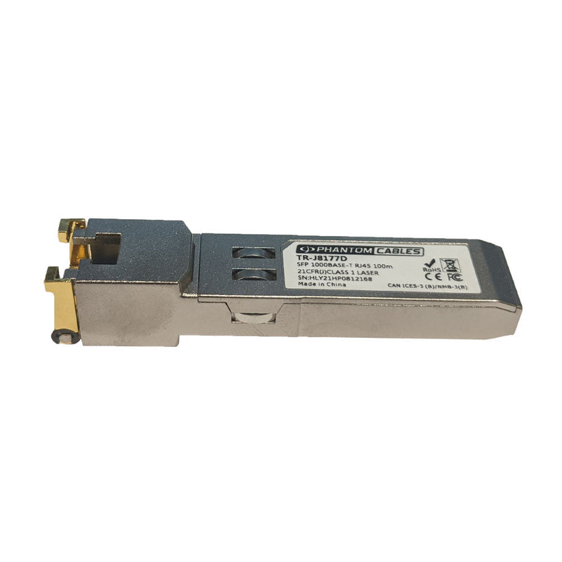 HP Aruba® J8177D Compatible 1000BASE-T SFP copper RJ45 Transceiver