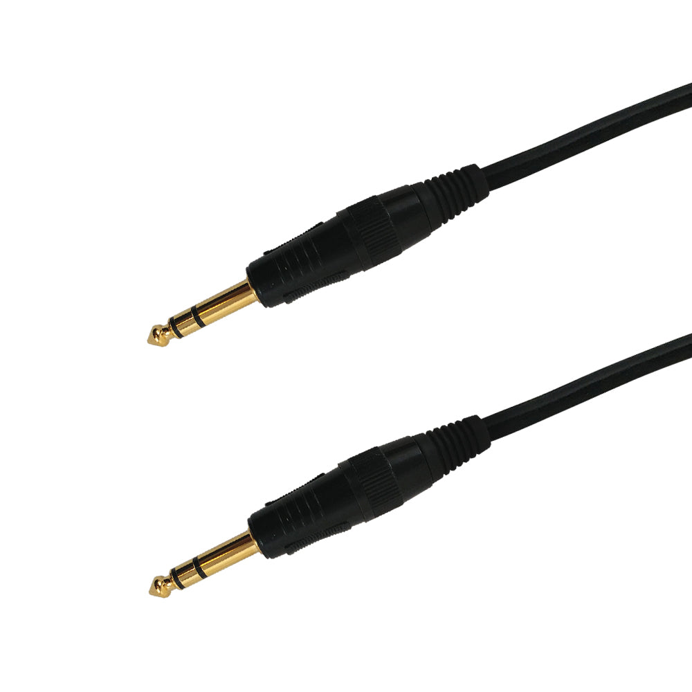 Premium Phantom Cables 1/4 Inch TRS Stereo Male To Male Cable FT4