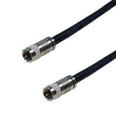 Premium Phantom Cables Direct Burial RG6 F-Type Male to Male Cable CMX