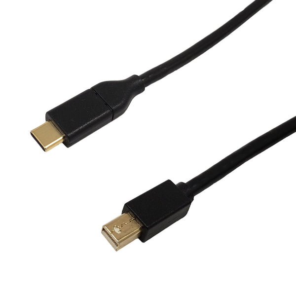 USB Type-C to Mini DisplayPort Cables, 4Kx2K 60Hz, CL3/FT4