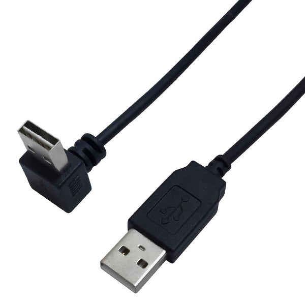 USB 2.0 Straight to A Up/Down Angle Male Cable