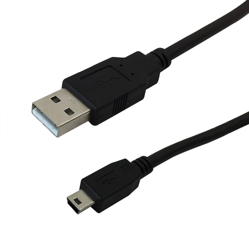 USB 2.0 A to Mini-B 5-pin Male Hi-Speed Cable