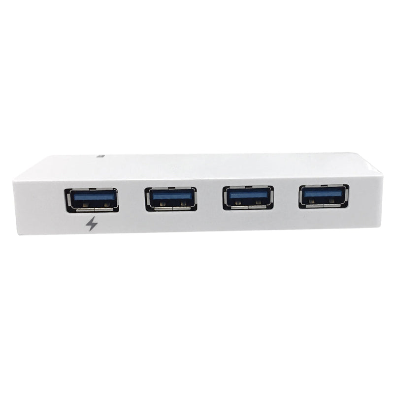 4-Port USB 3.0 Hub - White