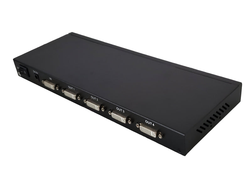 4-Port DVI Video Splitter - 4096 x 2160 @ 30Hz